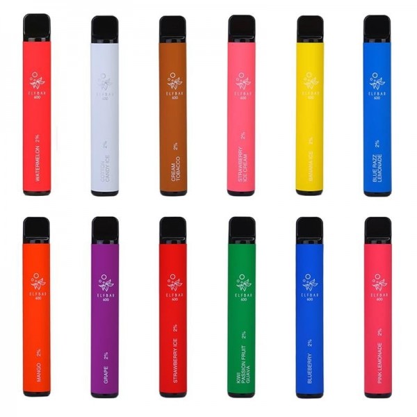 Elf Bar 600 Puffs Disposable Kit ...