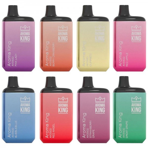 Aroma King AK5500 Metallic Disposable Vape ...