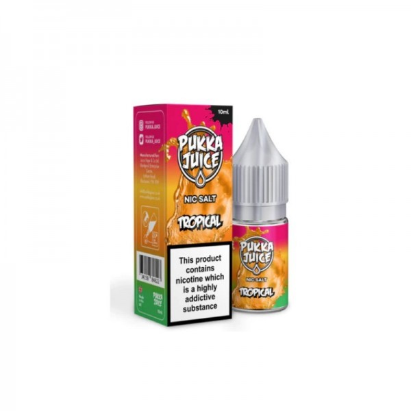 Pukka Juice Nicotine Salt Tropical E-liquid 10ml