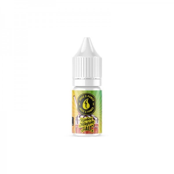 Juice N Power Nicotine Salt Rainbow Milkshake E-liquid 10ml