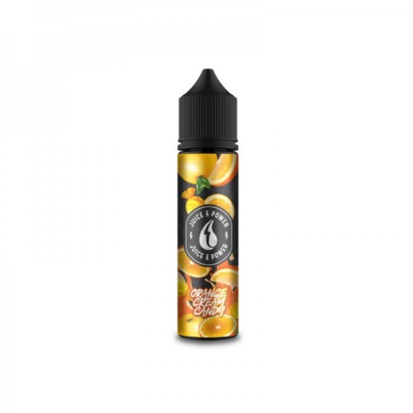 Juice N Power Orange Cream Candy Shortfill E-liquid 50ml