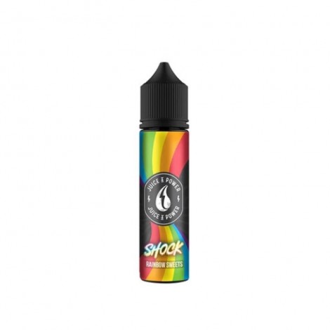 Juice N Power Shock Rainbow Sweets Shortfill E-liquid 50ml