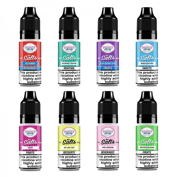 Dinner Lady Nicotine Salt E-liquid 10ml