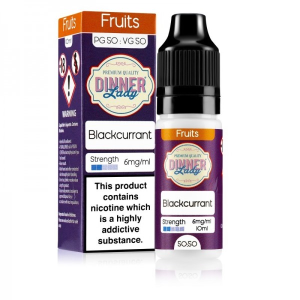 Dinner Lady Blackcurrant E-Liquid 10ml