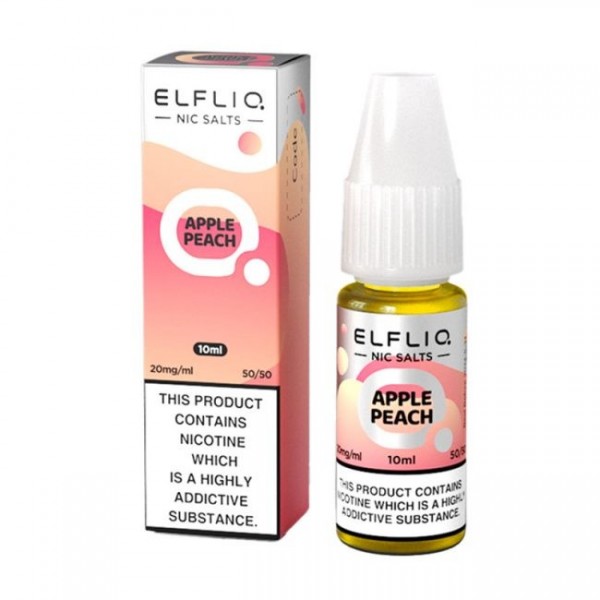ElfLiq Nicotine Salt Apple Peach E-liquid 10ml