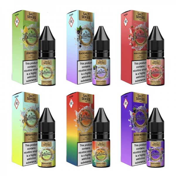 Billionaire Nicotine Salt Juice Salt Series ...