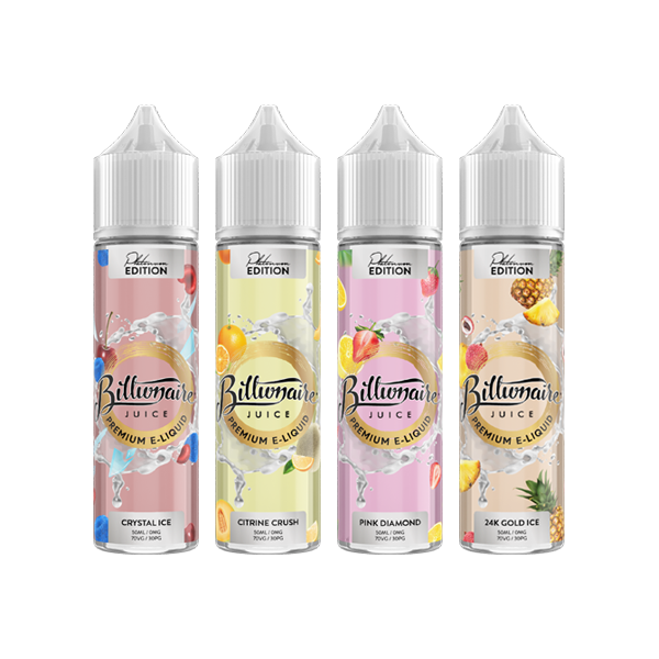 Billionaire Juice Platinum Edition Shortfill E-juice ...