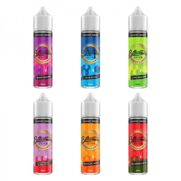 Billionaire Juice Classic Series Shortfill E-liquid ...