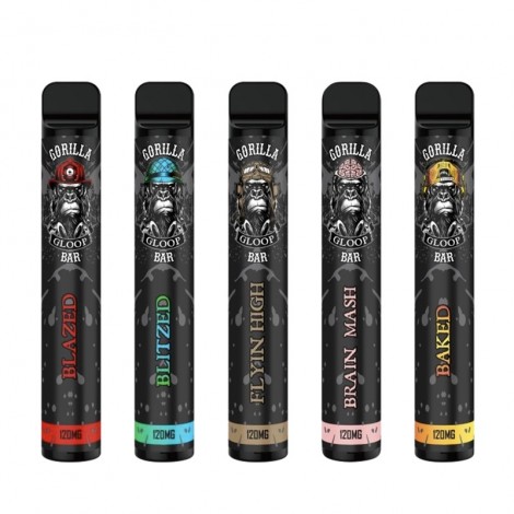 Gorilla Gloop Bar CBD Disposable Vape 120mg