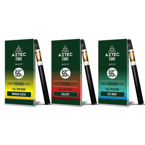 Aztec CBD Disposable Vape 1000mg