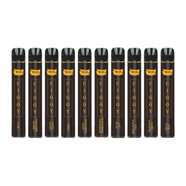 Bud Vape Ciggy Disposable Vape Kit 800 Puffs